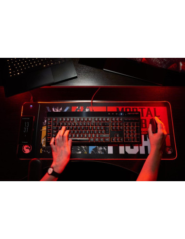 Numskull Games 154922 Podkładka Pod Mysz Podkładka Dla Graczy Czarny, Wielobarwny, Czerwony