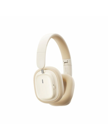Baseus Bowie H1I Zestaw Słuchawkowy Bezprzewodowy Opaska Na Głowę Połączenia/Muzyka Usb Type-C Bluetooth Biały