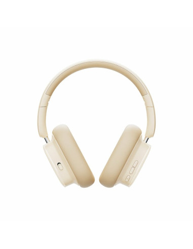 Baseus Bowie H1I Zestaw Słuchawkowy Bezprzewodowy Opaska Na Głowę Połączenia/Muzyka Usb Type-C Bluetooth Biały