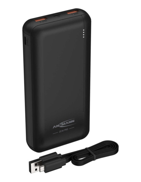 Ansmann Pb320Pd Litowo-Polimerowy (Lipo) 20000 Mah Czarny
