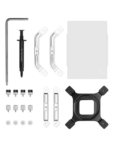 Deepcool Ak500 G2 Wh Procesor Chłodnica Powietrza 12 Cm Biały 1 Szt.