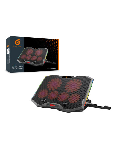 Conceptronic Thyia01B Podkładka Chłodząca Do Laptop 43,2 Cm (17") Szary