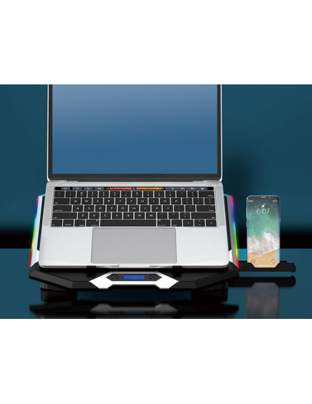 Conceptronic Thyia01B Podkładka Chłodząca Do Laptop 43,2 Cm (17") Szary