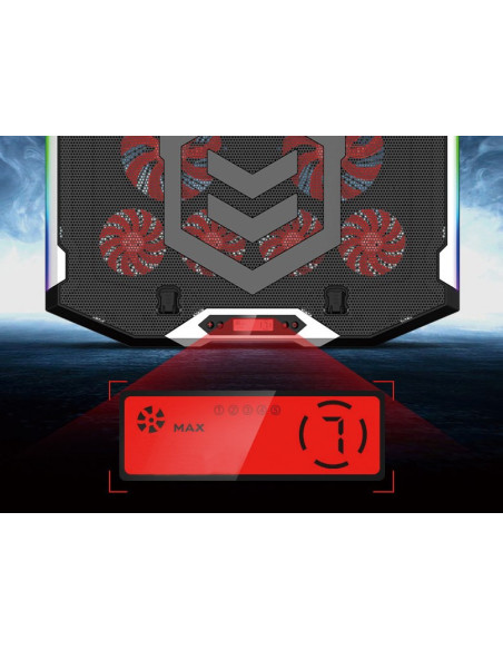 Conceptronic Thyia01B Podkładka Chłodząca Do Laptop 43,2 Cm (17") Szary