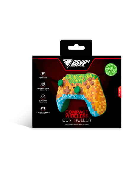 Dragonshock Poptop Cube Wielobarwny Bluetooth Gamepad Analogowa/Cyfrowa Nintendo Switch