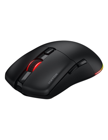 Hator Pulsar 3 Wireless Myszka Gaming Oburęczny Rf Wireless + Bluetooth + Usb Type-C Optyczny 12000 Dpi