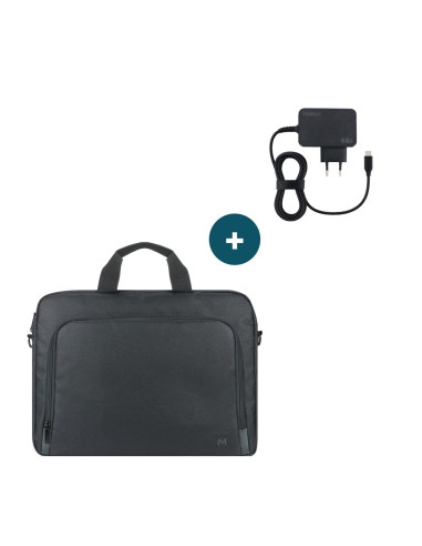 Mobilis 003089 Torba Na Laptop 40,6 Cm (16") Torba Ładowana Od Góry Czarny