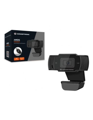 Conceptronic Amdis03B Kamera Internetowa 1280 X 720 Px Usb 2.0 Czarny