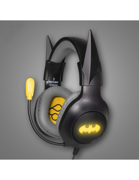 Zestaw Słuchawkowy Do Gier Blade Dc Batman Ze Światłem Led