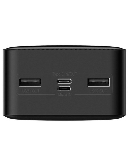 Baseus Powerbank Bipow 30000Mah 15W Czarny Os