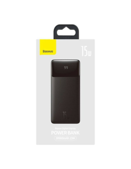 Baseus Powerbank Bipow 30000Mah 15W Czarny Os