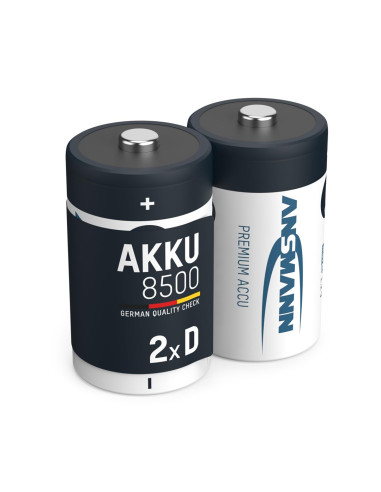 Ansmann 5035362 Bateria Do Użytku Domowego D Niklowo-Metalowo-Wodorkowa (Nimh)