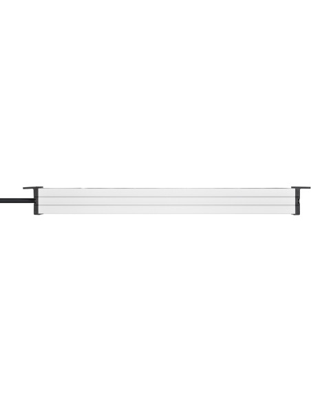Brennenstuhl - Ss 19.500A - Alu-Line - Listwa Zasilająca 8-Drożna, 2M
