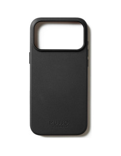 Mujjo Full Leather Case Etui Do Iphone 17 Pro Max, Czarny