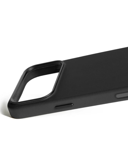 Mujjo Full Leather Case Etui Do Iphone 17 Pro Max, Czarny