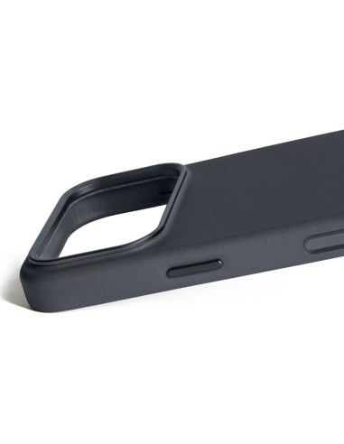 Mujjo Full Leather Case Magsafe Etui Do Iphone 17 Pro Szary