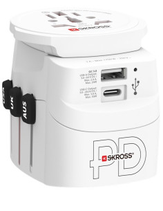 Adapter Skross Pro Light Usb Ac30Pd World, Biały