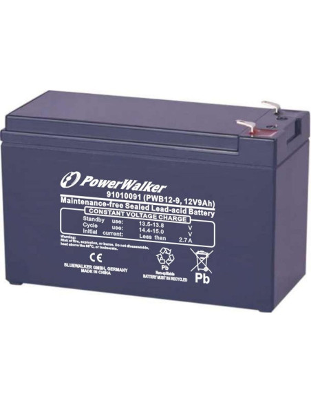 Powerwalker Pwb12-9 Ołowiany (Vrla) 12 V 9 Ah