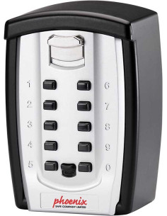 Phoenix Safe Co. Ks0003C Szafka Na Klucze Metal Czarny, Srebrny 2