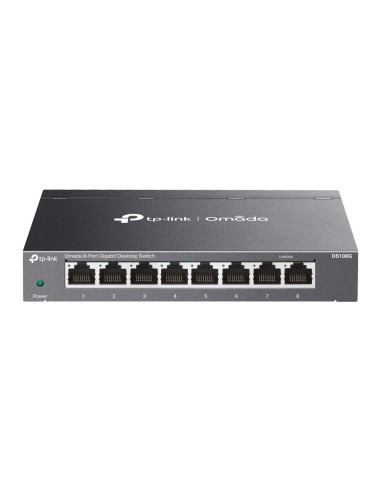 Tp-Link Omada Ds108G Przełącznik Sieciowy Nie Zarządzany Gigabit Ethernet (10/100/1000) Czarny