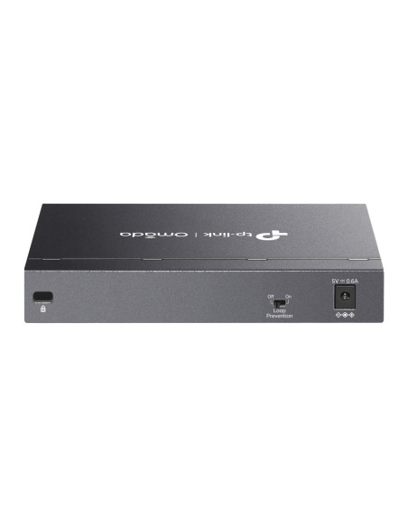 Tp-Link Omada Ds108G Przełącznik Sieciowy Nie Zarządzany Gigabit Ethernet (10/100/1000) Czarny