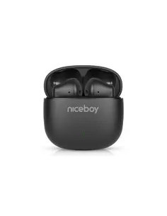 Niceboy Beans 4 Pop Czarne / Słuchawki Bezprzewodowe Z Mikrofonem / Bluetooth 5.4 / Ipx4 / Etui Ładujące