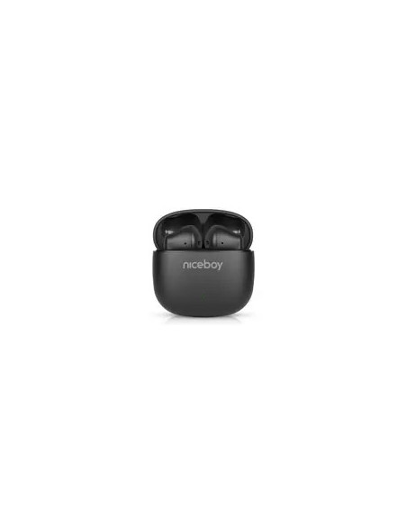 Niceboy Beans 4 Pop Czarne / Słuchawki Bezprzewodowe Z Mikrofonem / Bluetooth 5.4 / Ipx4 / Etui Ładujące