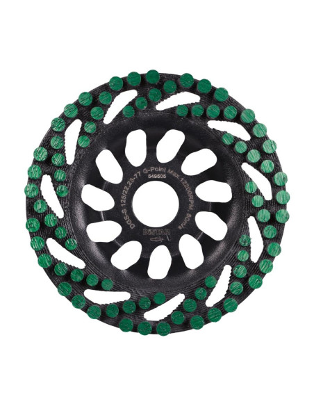 Distar Tarcza Garnkowa Green Point 125 X 22,23Mm