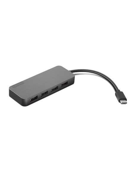 Lenovo 4X90X21427 Huby I Koncentratory Usb 3.2 Gen 2 (3.1 Gen 2) Type-C 20000 Mbit/S Szary