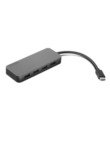 Lenovo 4X90X21427 Huby I Koncentratory Usb 3.2 Gen 2 (3.1 Gen 2) Type-C 20000 Mbit/S Szary