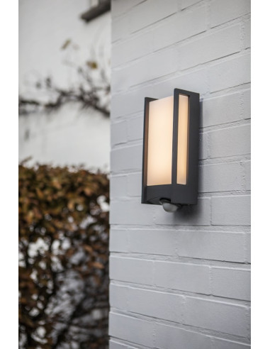 Lutec Qubo Oświetlenie Zewnętrzne Ścienne Led F
