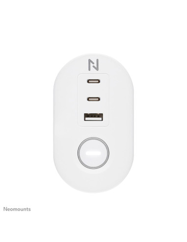 Neomounts Ds22-840Wh6 Rozgałęziacz 1,4 M 3 X Gniazdo Sieciowe Wewnętrzna Biały