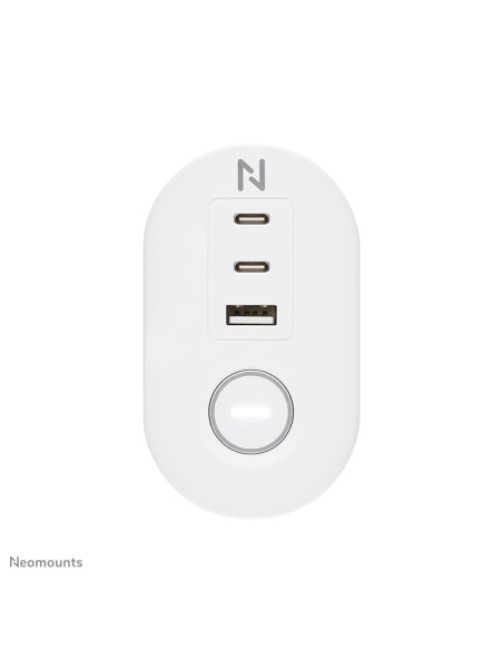 Neomounts Ds22-840Wh6 Rozgałęziacz 1,4 M 3 X Gniazdo Sieciowe Wewnętrzna Biały