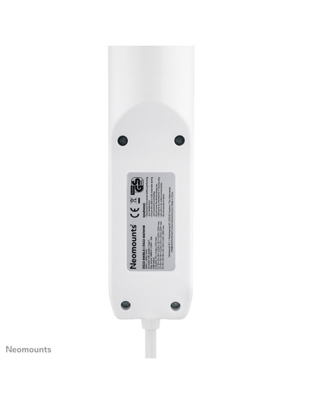 Neomounts Ds22-840Wh6 Rozgałęziacz 1,4 M 3 X Gniazdo Sieciowe Wewnętrzna Biały