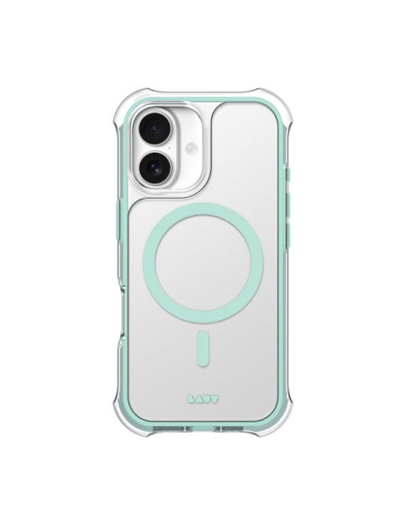 Laut Aero Protect Pokrowiec Na Telefon Komórkowy 16 Cm (6.3") Miętowy, Przezroczysty