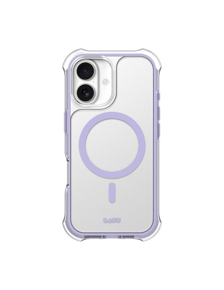Laut Aero Protect Pokrowiec Na Telefon Komórkowy 16 Cm (6.3") Fioletowy, Przezroczysty