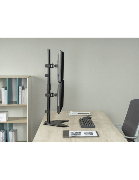Equip 650128 Uchwyt / Stojak Do Monitorów 81,3 Cm (32") Biurko Czarny