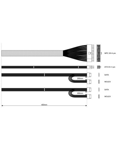 Zasilacz Akyga Ak-I1-200 (200W) 40Mm Wentylator