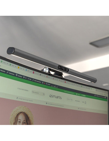 4Smarts 2W1 Lightbar Pro Monitoria Z Kamerą, Sreb.