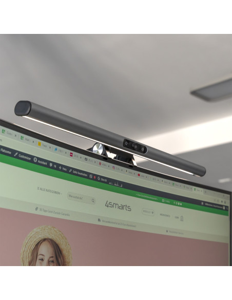 4Smarts 2W1 Lightbar Pro Monitoria Z Kamerą, Sreb.