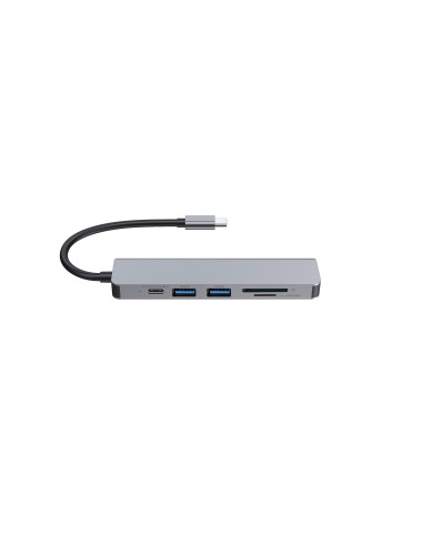 Conceptronic Donn02G Stacja Dokująca Usb 3.2 Gen 1 (3.1 Gen 1) Type-C Aluminium