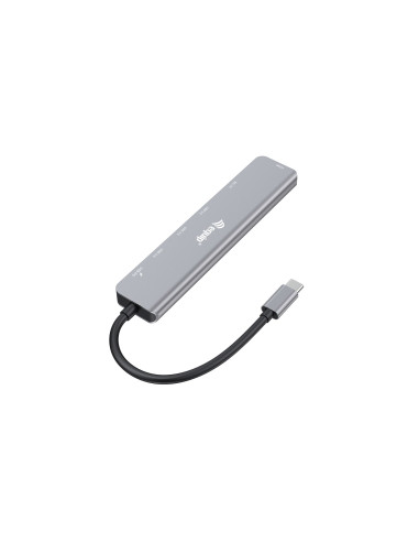 Equip 133494 Stacja Dokująca Przewodowa Usb 3.2 Gen 1 (3.1 Gen 1) Type-C Srebrny