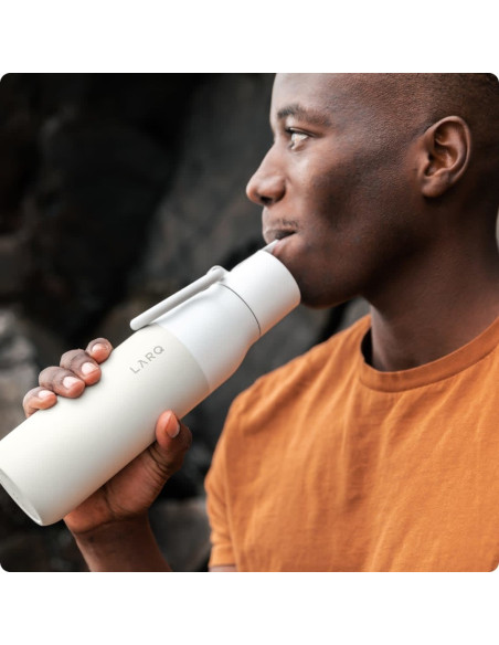 Larq Bfdgw074A Bidon Codzienne Użytkowanie, Fitness, Wędrówki 670 Ml Stal Nierdzewna Biały