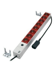 Listwa Zasilająca Microconnect 8-Portowa 19" 1U 2