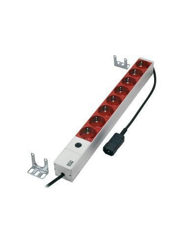 Listwa Zasilająca Microconnect 8-Portowa 19" 1U