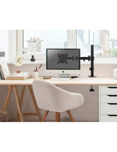 Equip 650151 Uchwyt / Stojak Do Monitorów 68,6 Cm (27") Biurko Czarny