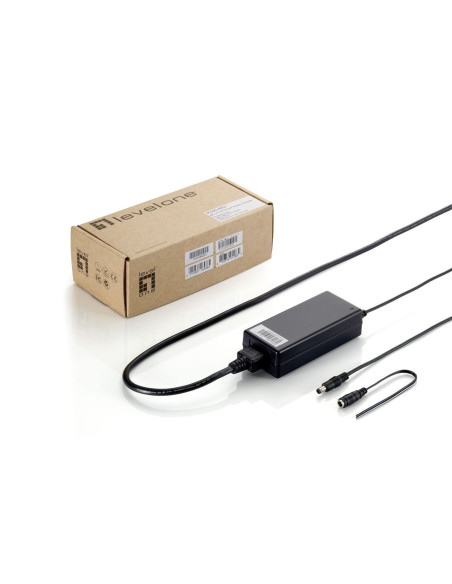 Levelone Pow-4801 Adapter Zasilający/ Inwentor Wewnętrzna 60 W Czarny