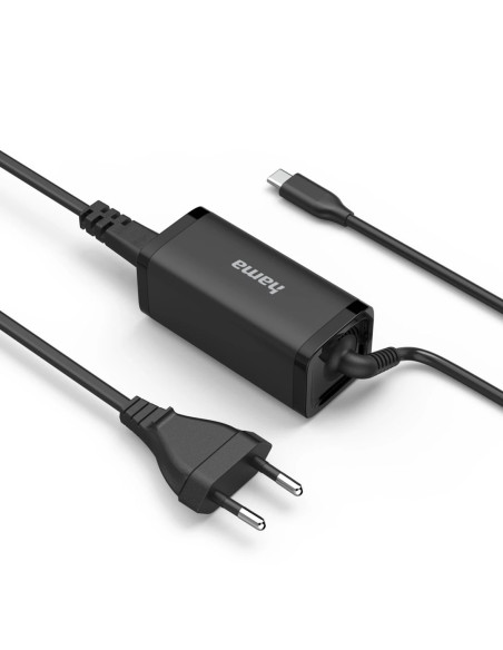 Hama 00200022 Adapter Zasilający/ Inwentor Wewnątrz/Na Wolnym Powietrzu 45 W Czarny