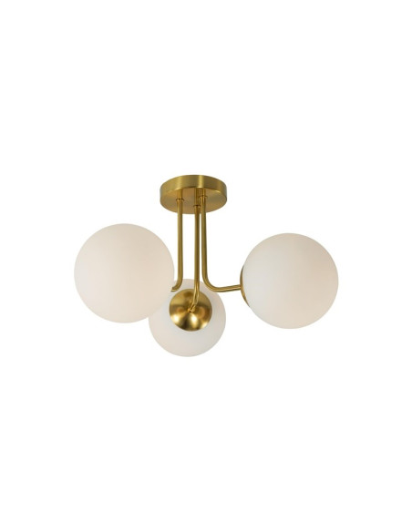 Lampa Sufitowa Raile 3Xe27 Złota