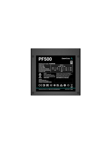Deepcool Pf500 Moduł Zasilaczy 500 W 20+4 Pin Atx Atx Czarny